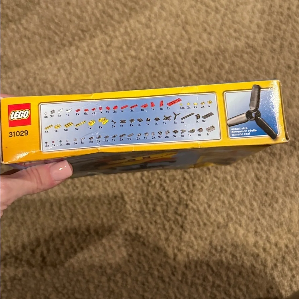 Lego creator cargo heli set 31029 132 pieces new in sealed box